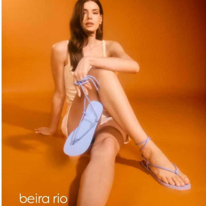 Chinelo Feminino Beira Rio com Amarração 8449.905 - Image 5