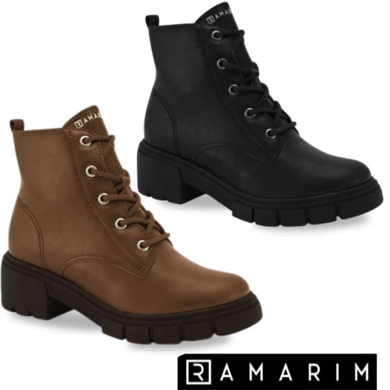 Bota Coturno Feminina Ramarim Original