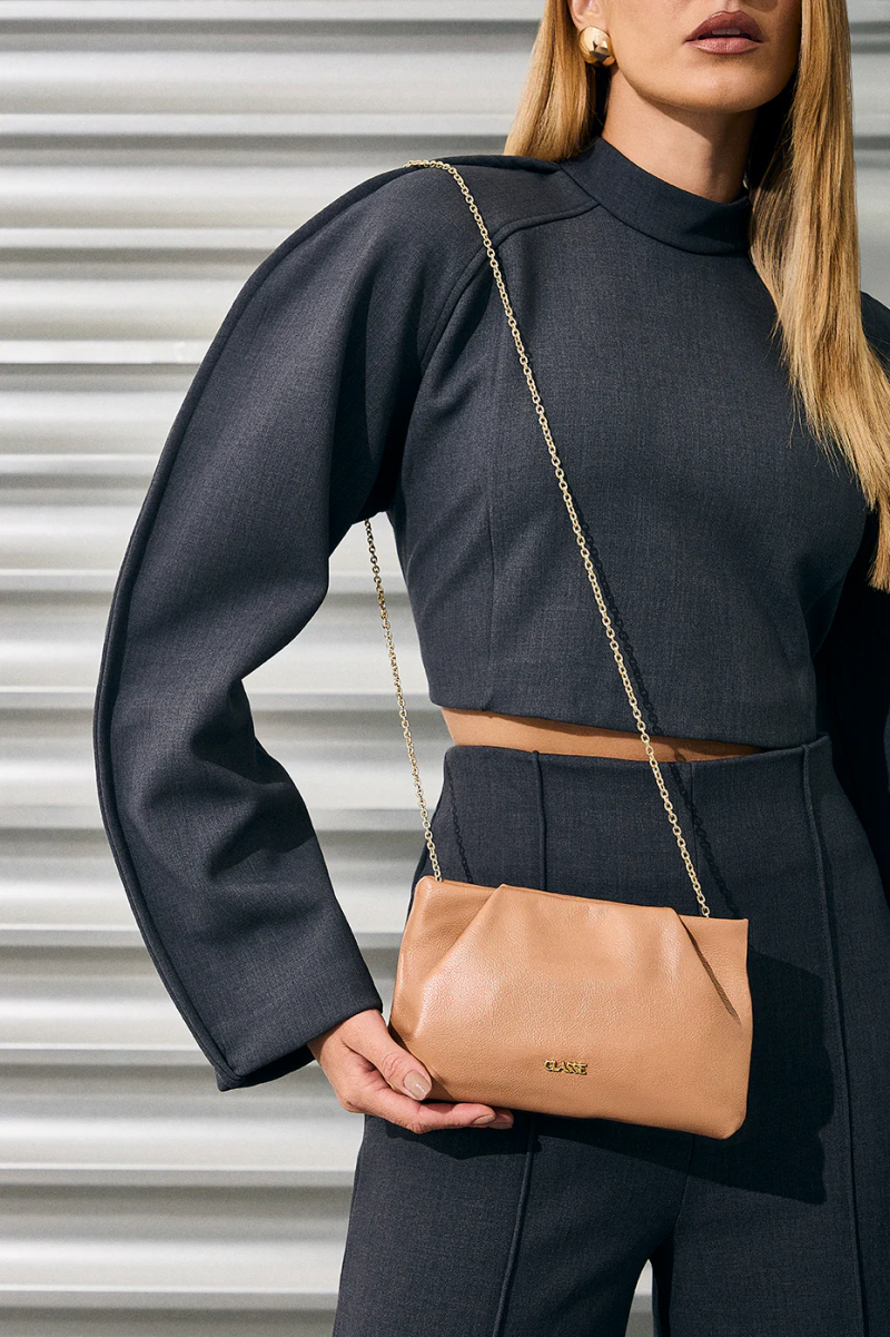 Bolsa de Couro Legítimo Crossbody Tati - Image 3