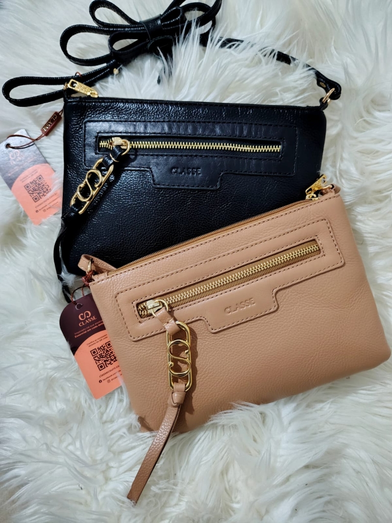 Bolsa Crossbody Classe Couro Legítimo