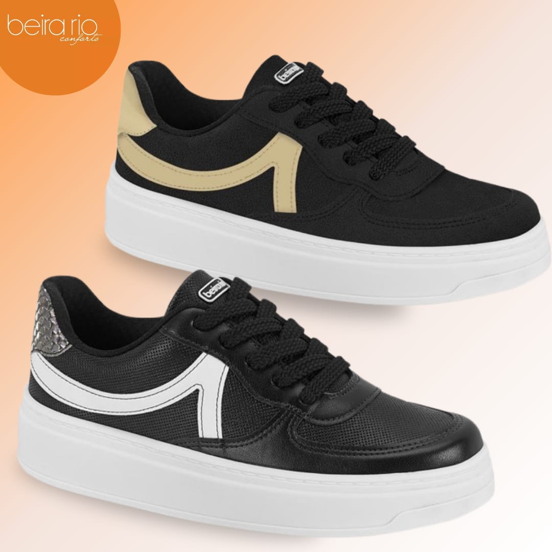 Tênis Feminino Beira Rio Conforto Ref.4305.113