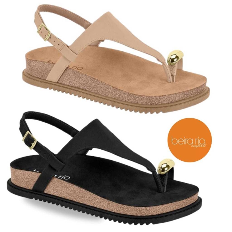 Sandália Feminina de dedo Ref.8524.109