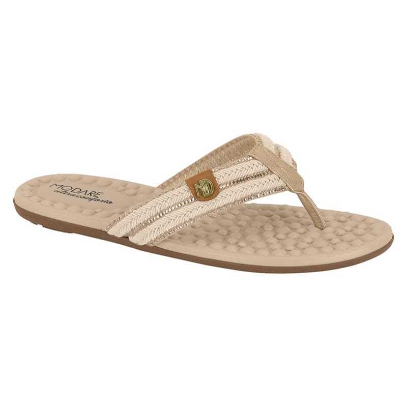 Sandália Rasteira Ortopédica Modare Ultra Conforto Ref 7163.131 - Imagem 3