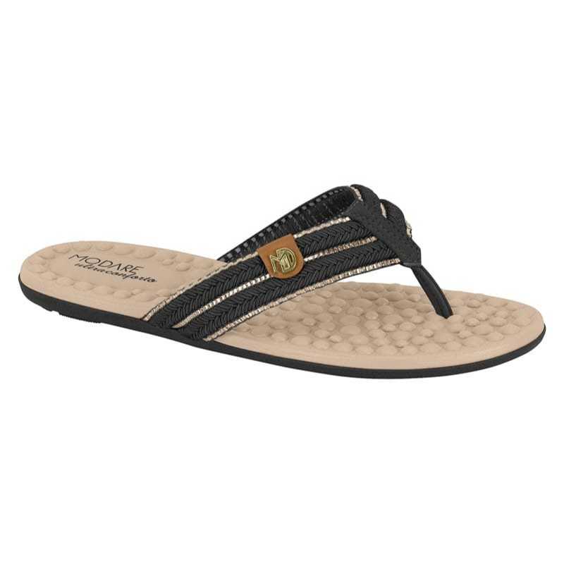 Sandália Rasteira Ortopédica Modare Ultra Conforto Ref 7163.131 - Imagem 7