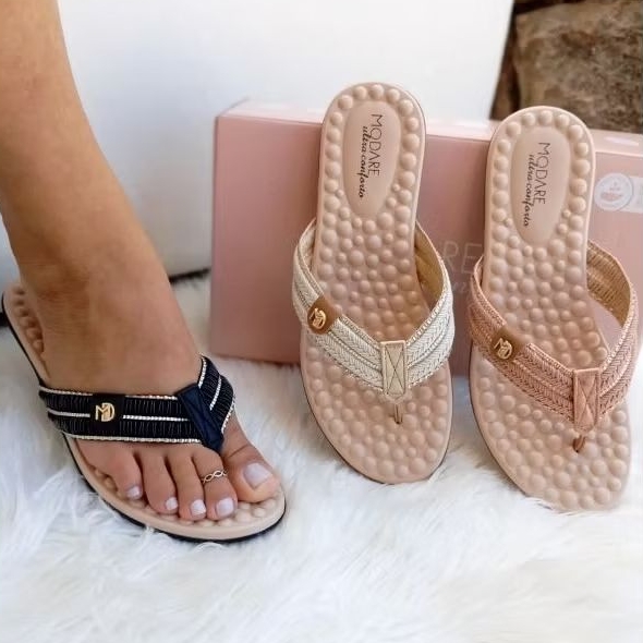 Sandália Rasteira Ortopédica Modare Ultra Conforto Ref 7163.131 - Imagem 10