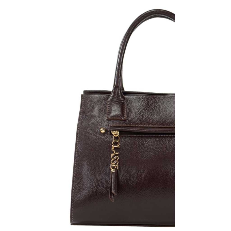 Bolsa de Couro Tote Bag San Couro Legítimo - Imagem 7