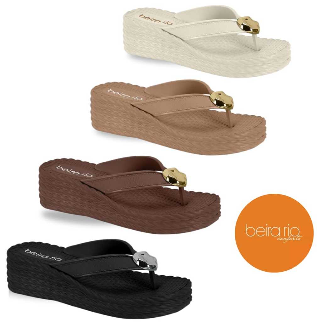 Tamanco Beira Rio Conforto Ref. 8561.102