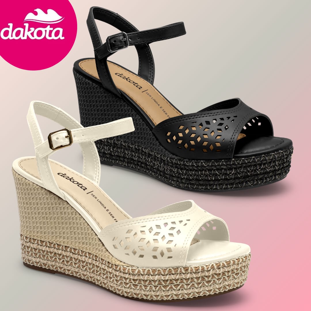 Sandália Dakota Anabela Ref.Y9872-0004