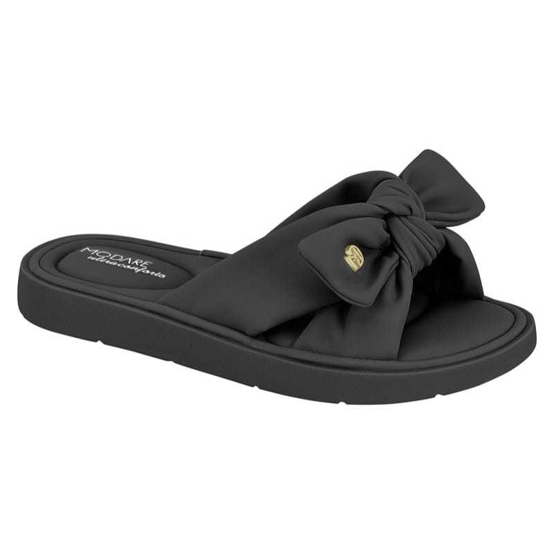 Sandália Modare Ultra Conforto Com Laço Ref.7208.101 - Preto, 36