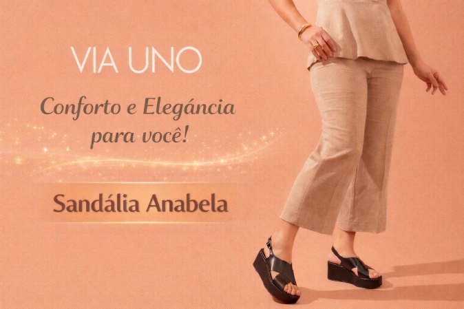 Elegância e conforto nos pés