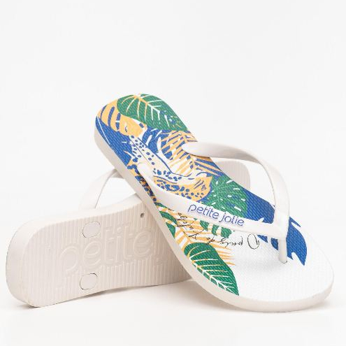 Chinelo Petite Jolie Fresh White/Copa Chinelo Brasil PJ6969 - Imagem 6