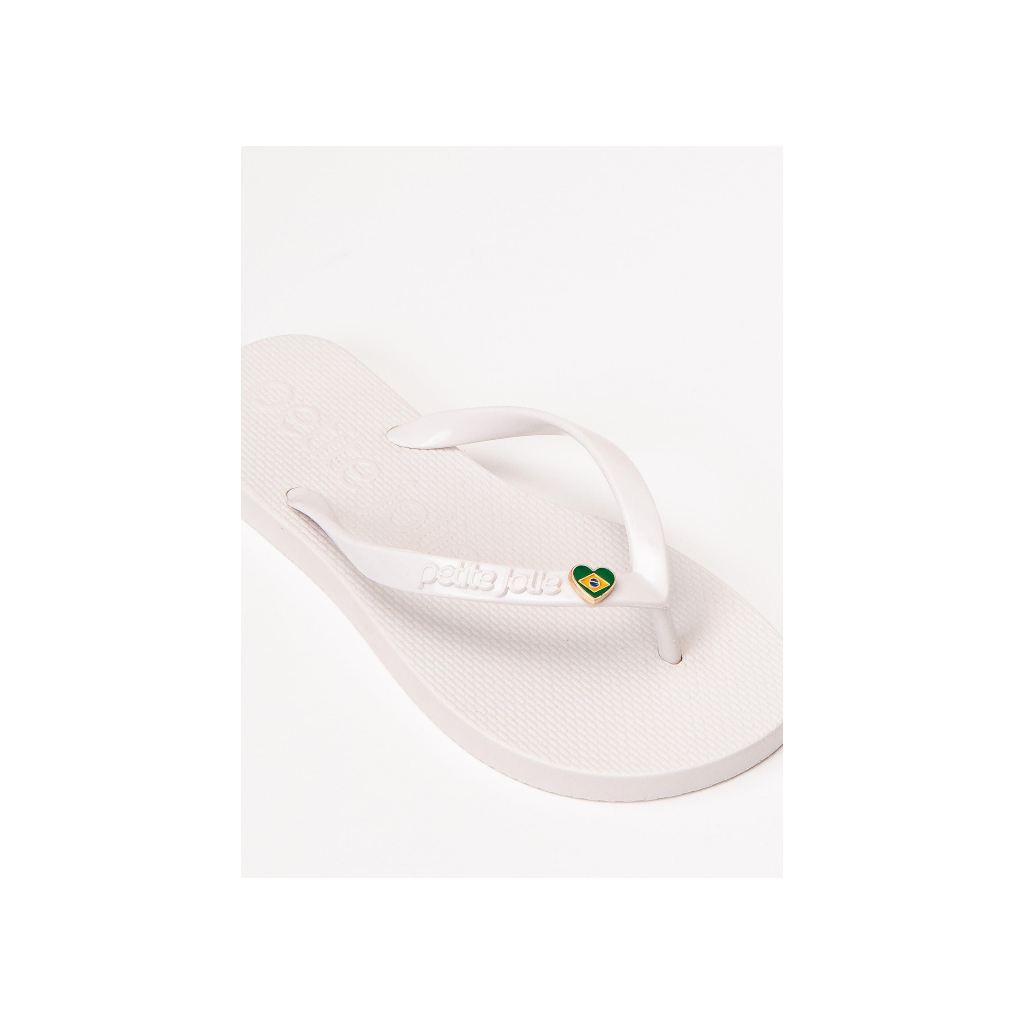 Chinelo Petite Jolie Brasil Logo Coração Copa Original - Imagem 2