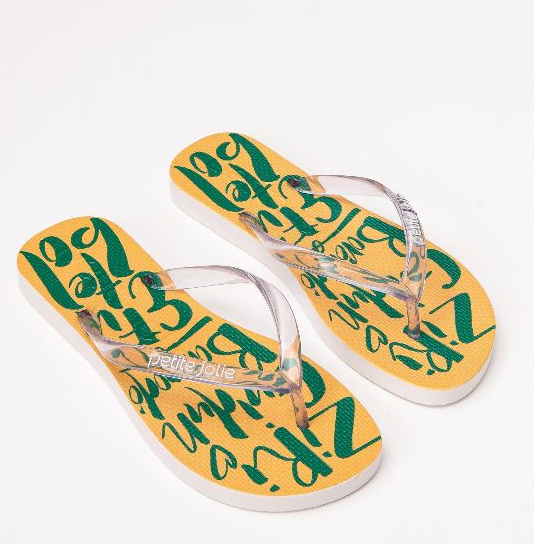 Chinelo Petite Jolie Fresh White/Copa Chinelo Brasil PJ6969 - Imagem 9