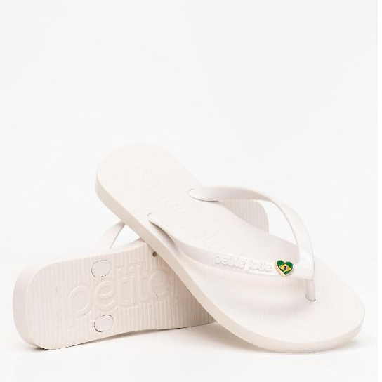 Chinelo Petite Jolie Brasil Logo Coração Copa Original - Imagem 13