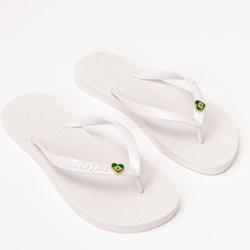 Chinelo Petite Jolie Brasil Logo Coração Copa Original - Imagem 15