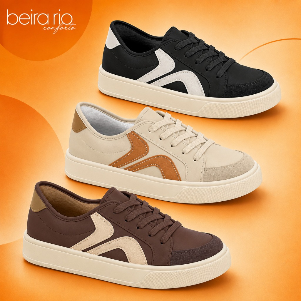 Tênis Casual Feminino Beira Rio Ref.4294.410