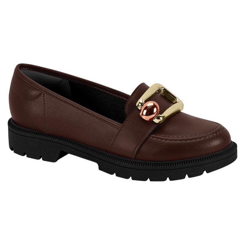 Sapato Mocassim Feminino Beira Rio Conforto com Fivela Elegante Ref. 4283.132 - Imagem 5