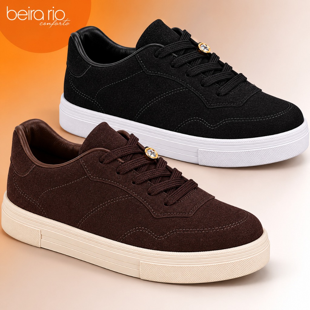 Tênis Casual Beira Rio Conforto Ref.4338.105