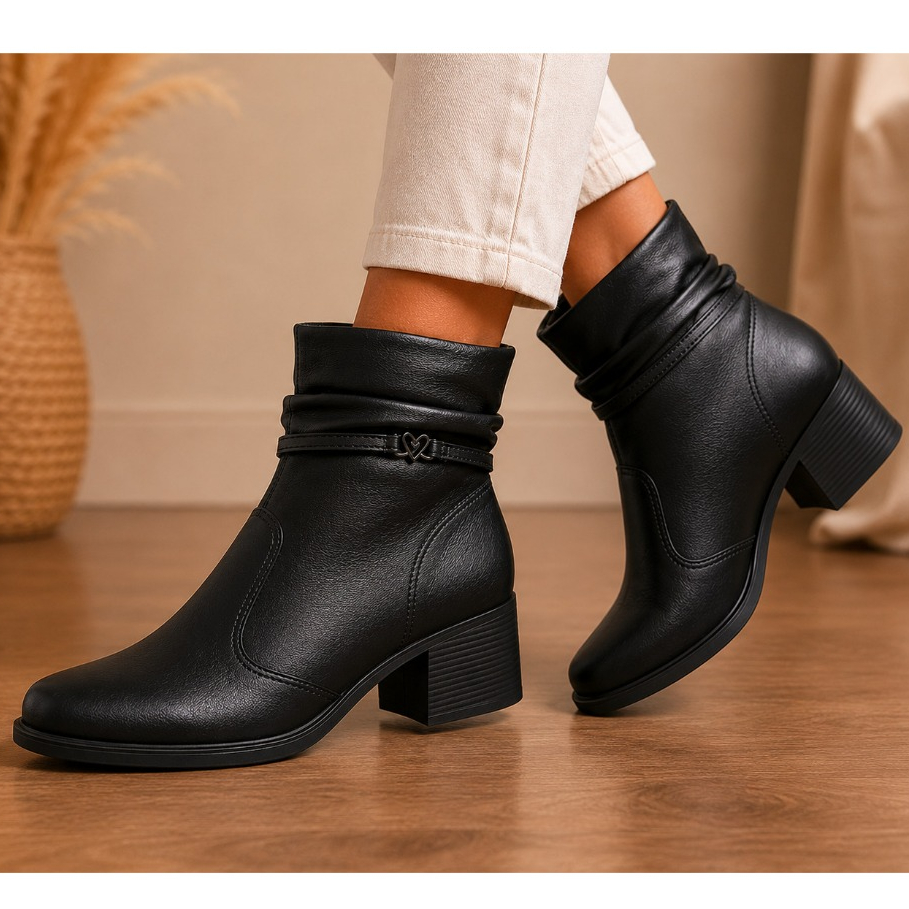 Bota Feminina Mississipi Aranni Cano Enrugado - Imagem 4