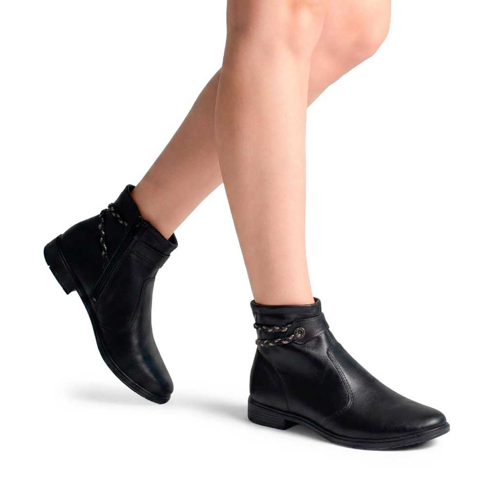 Bota feminina Mississipi Berteli Cano Curto - Imagem 2