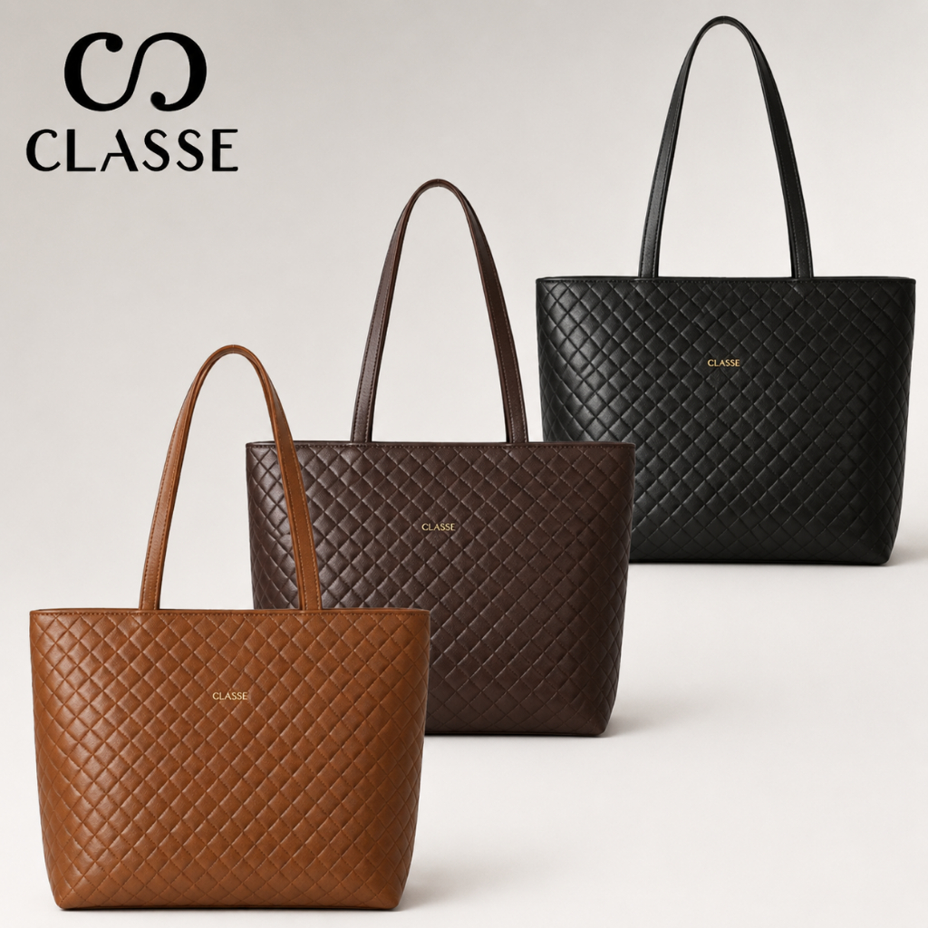 Bolsa Feminina Classe Couro Legítimo Shopping Bag 3036