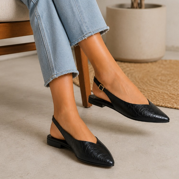 Sapatilha Slingback Feminina Beira Rio Ref. 4134.1028 - Imagem 5