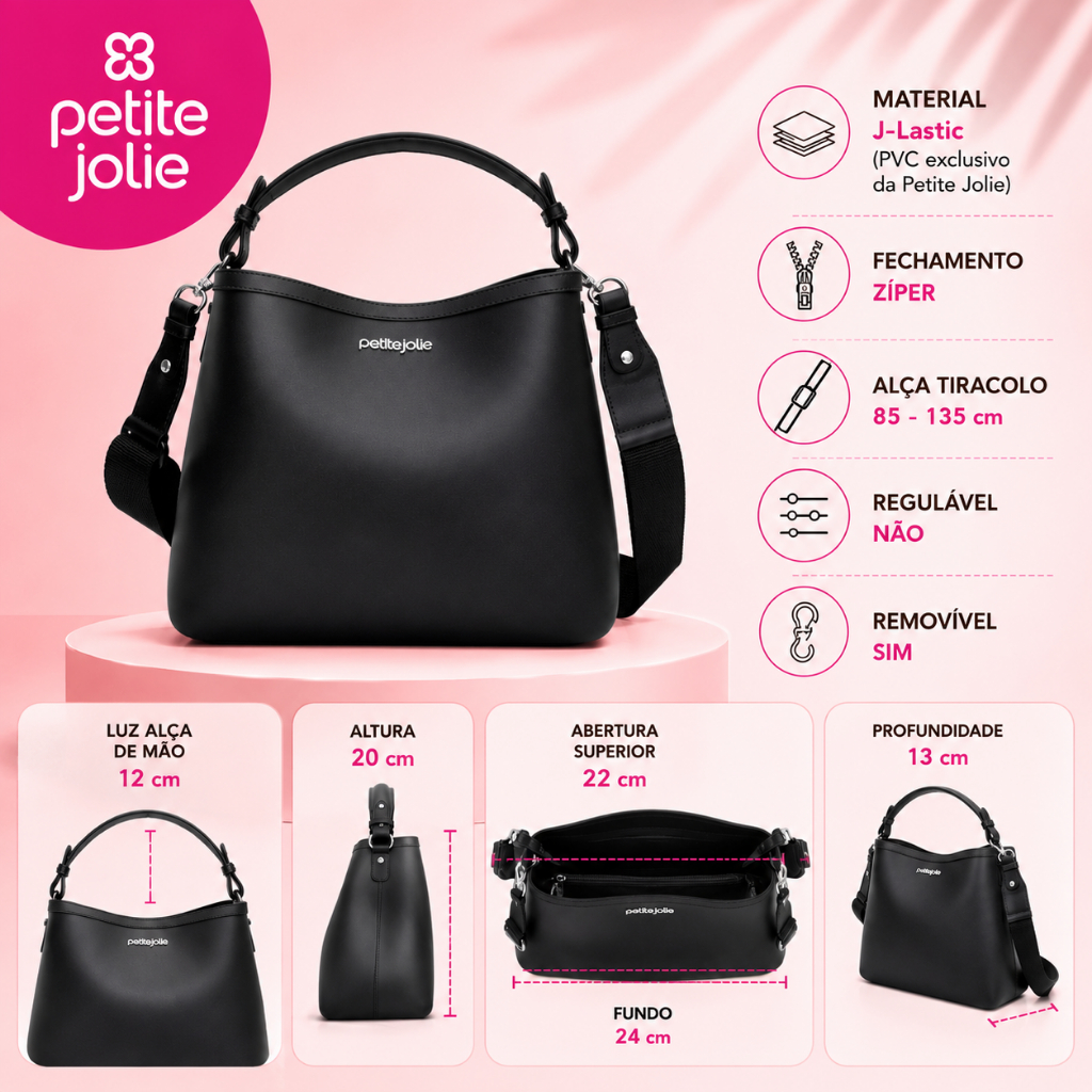 Bolsa Feminina Petite Jolie Secret PJ11426 - Imagem 2